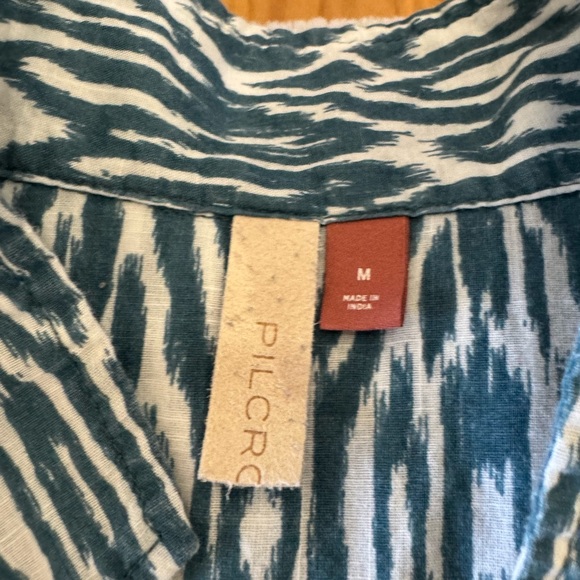 Pilcro Voile Surf Ikat Top - Picture 11 of 12